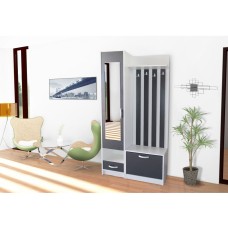 Cuier Andrei Alb cu Gri